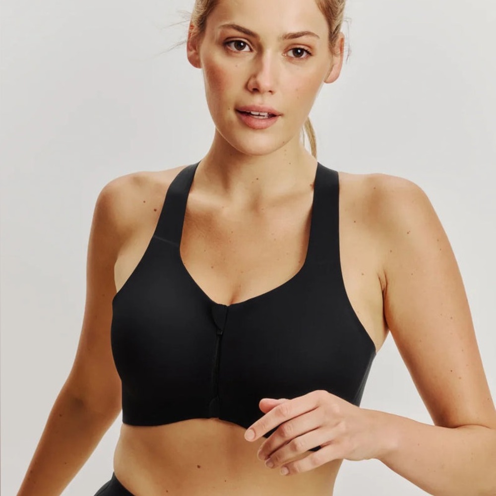 Knix Catalyst Front Zip Sports Bra Sz 3